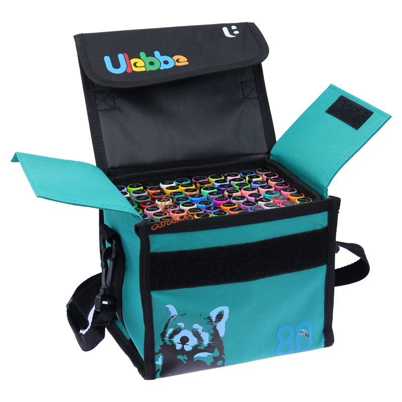 ماژیک اکریلیک 80 رنگ کیفی ULEBBE