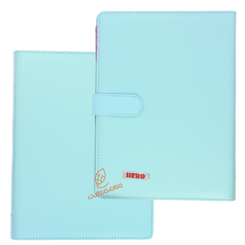 دفتر کلاسوری 100 برگ رنگی پاستلی کد 60 هیرو HERO (4).jpg