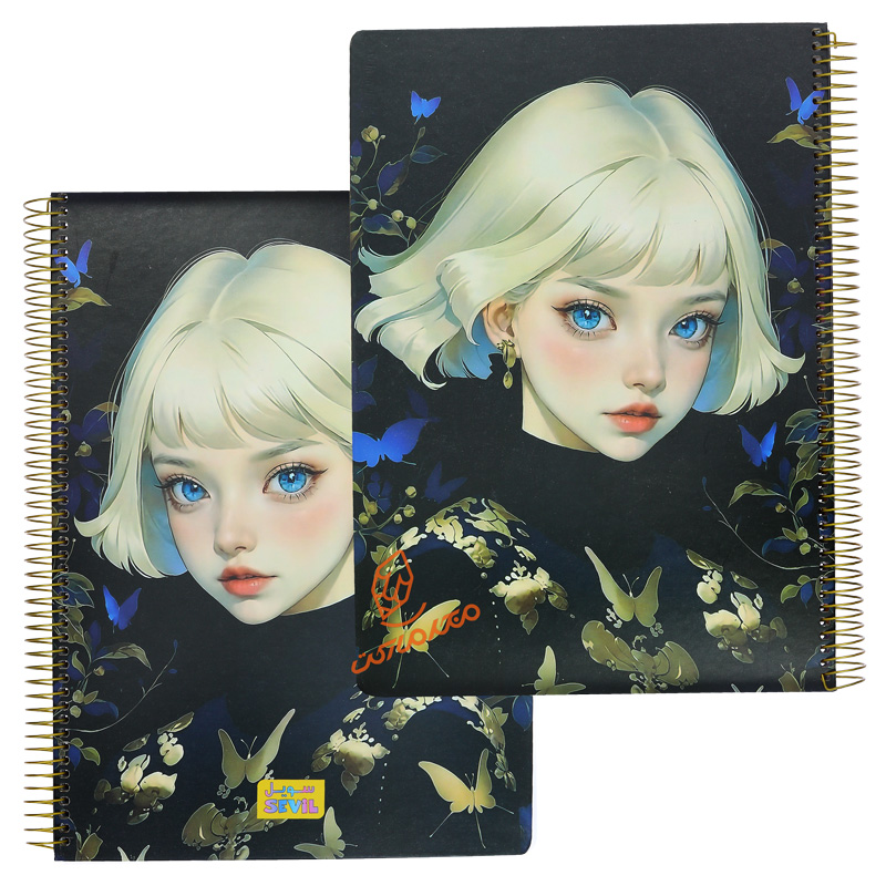 دفتر 100 برگ رحلی طرح انیمیشن کد 874 سویل SEVIL (2).jpg