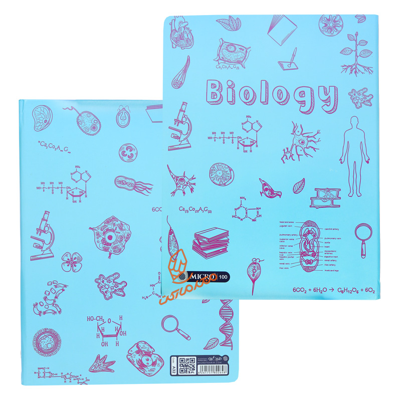 دفتر کلاسوری 100 برگ طرح علم زیست A32 میکرو MOCRO (9).jpg
