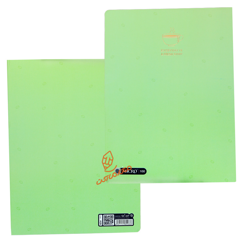 دفتر کلاسوری 100 برگ طرح کلاسیک رنگی A28 میکرو MICRO (6).jpg
