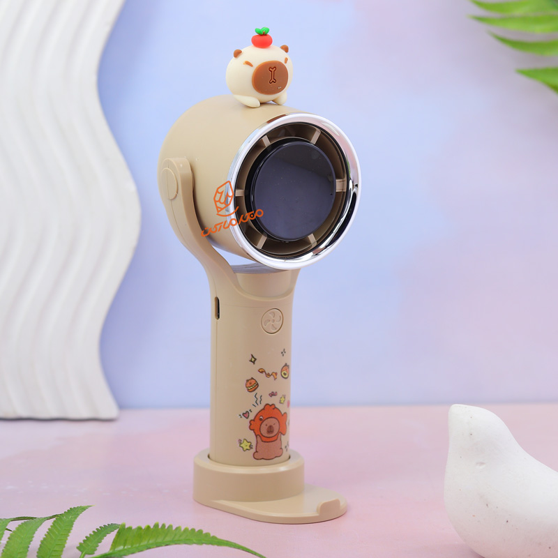 مینی فن رو میزی شارژی طرح کاپی بارا کد SD-27 (4).jpg