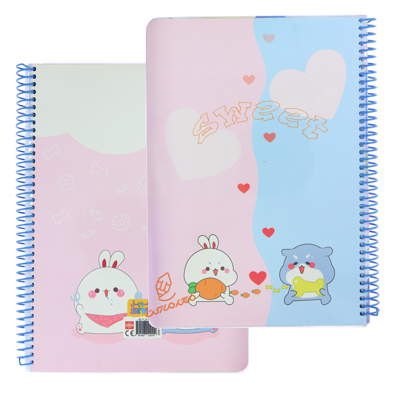 دفتر 80 برگ طرح فانتزی کودکانه کد 840 سویل SEVIL (6).jpg