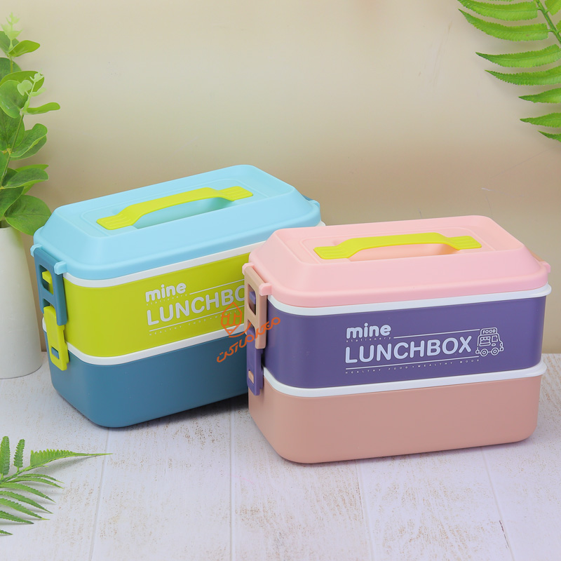 ظرف غذا 3 طبقه 1200 میل کد 211 ماین MINE