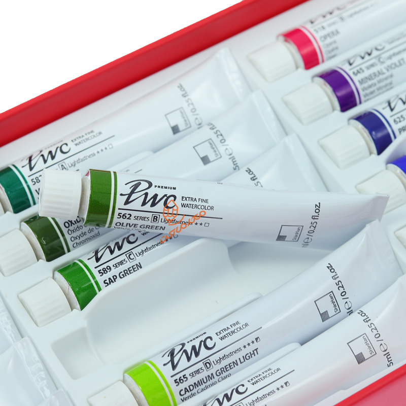  آبرنگ 24 رنگ حرفه ای ( 7.5 میل ) PWC شین هان (4).jpg