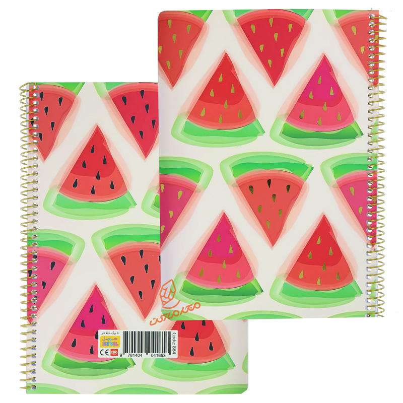 دفتر 50 برگ فانتزی طرح طلاکوب کد 864 سویل SEVIL (6).jpg