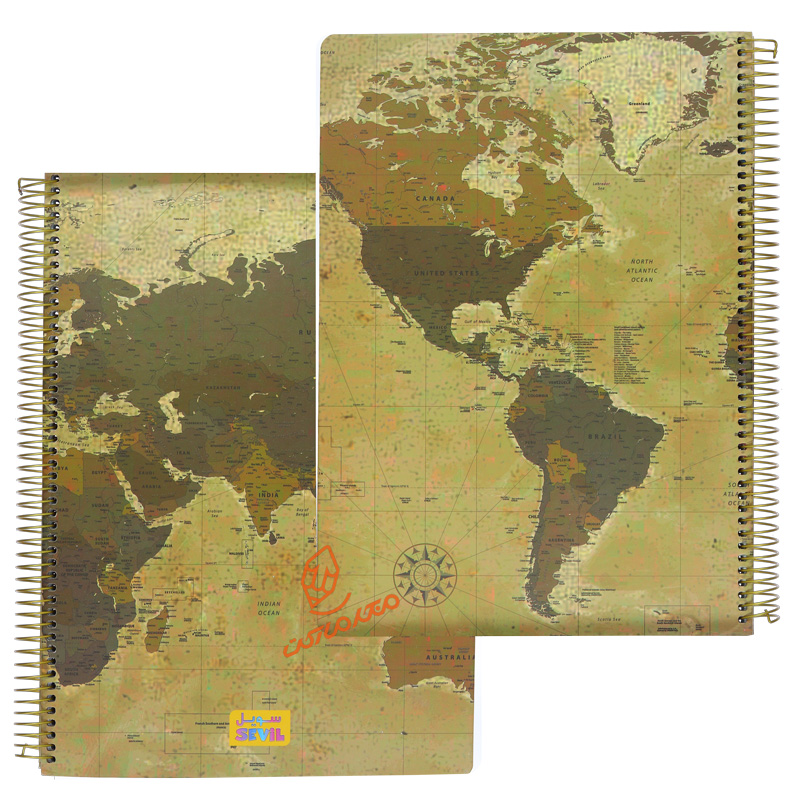 دفتر 100 برگ رحلی طرح فانتزی کد 876 سویل SEVIL (3).jpg