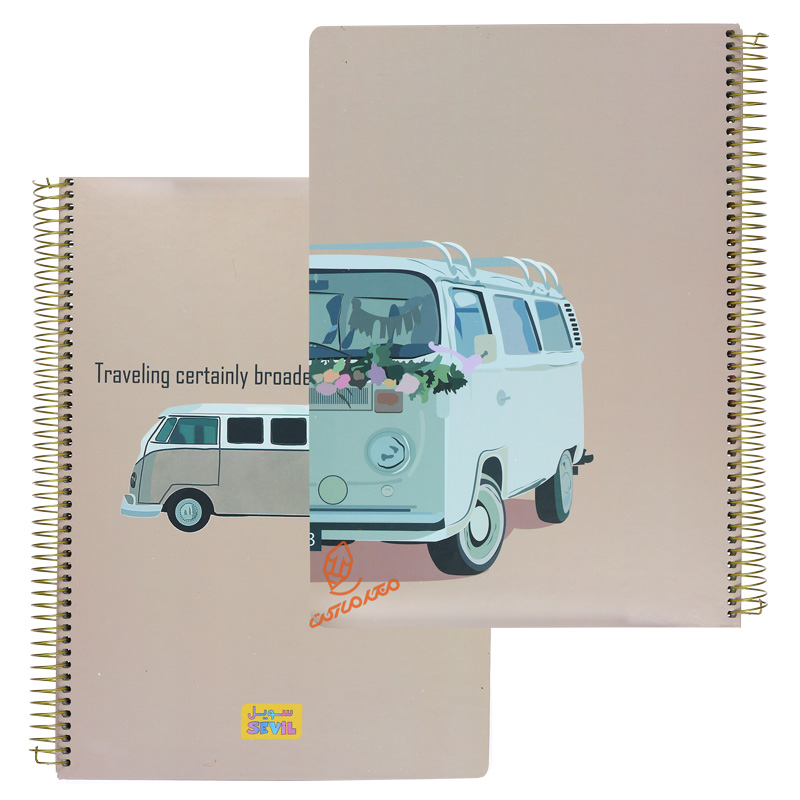 دفتر 100 برگ رحلی طرح کلاسیک دخترانه کد 873 سویل SEVIL (5).jpg