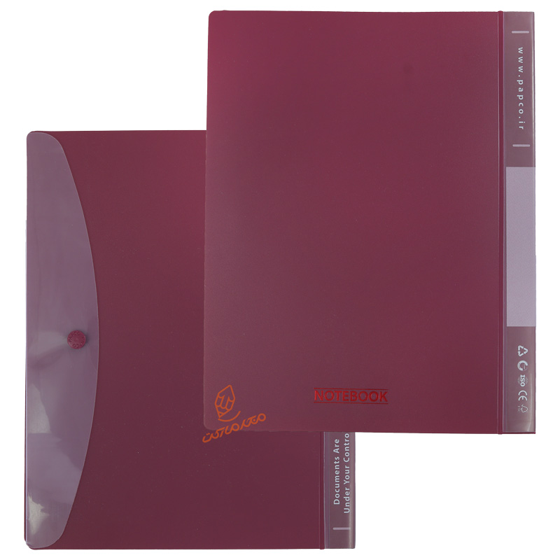 دفتر کلاسوری 100 بر جیب دار NB-606 پاپکو PAPCO (2).jpg