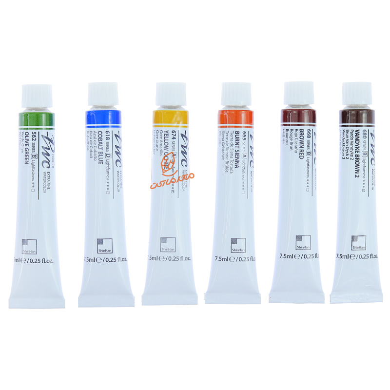  آبرنگ حرفه ای 6 رنگ مدل EARTH شین هان SHIN HAN (5).jpg