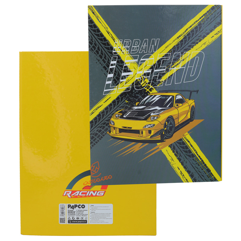 دفتر کلاسوری 160 برگ طرح دار PN-6187 پاپکو PAPCO (2).jpg