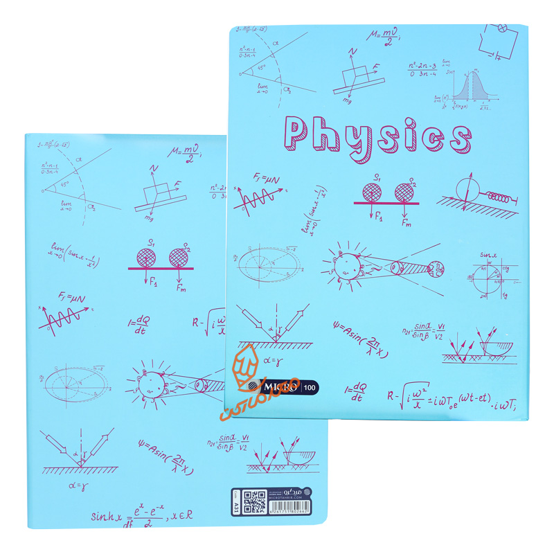 دفتر کلاسوری 100 برگ طرح علم فیزیک A31 میکرو MICRO (4).jpg