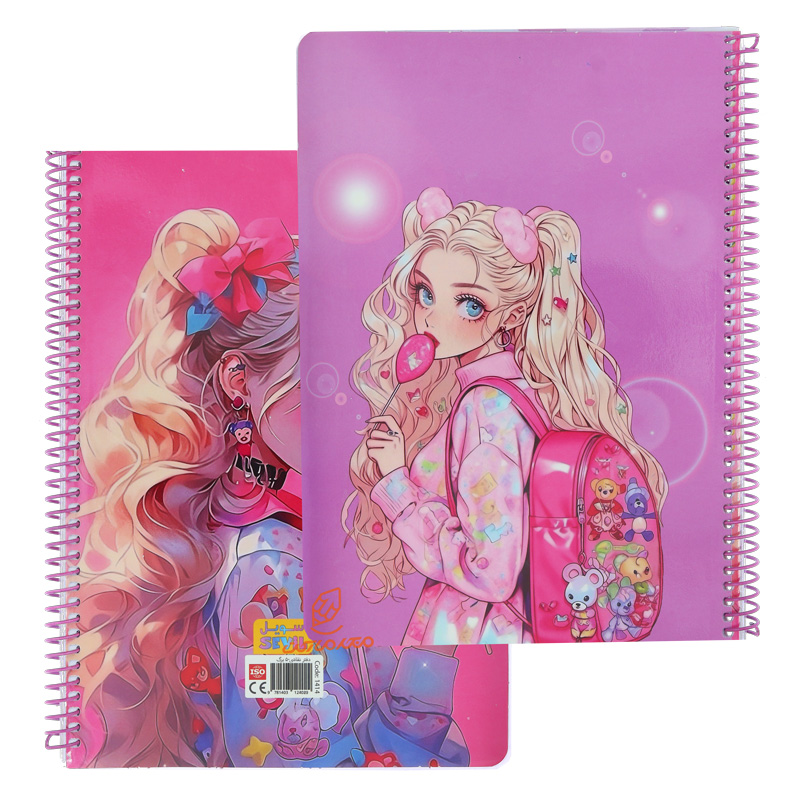 دفتر نقاشی 50 برگ فانتزی طرح انیمیشن کد 1414 سویل SEVIL (7).jpg