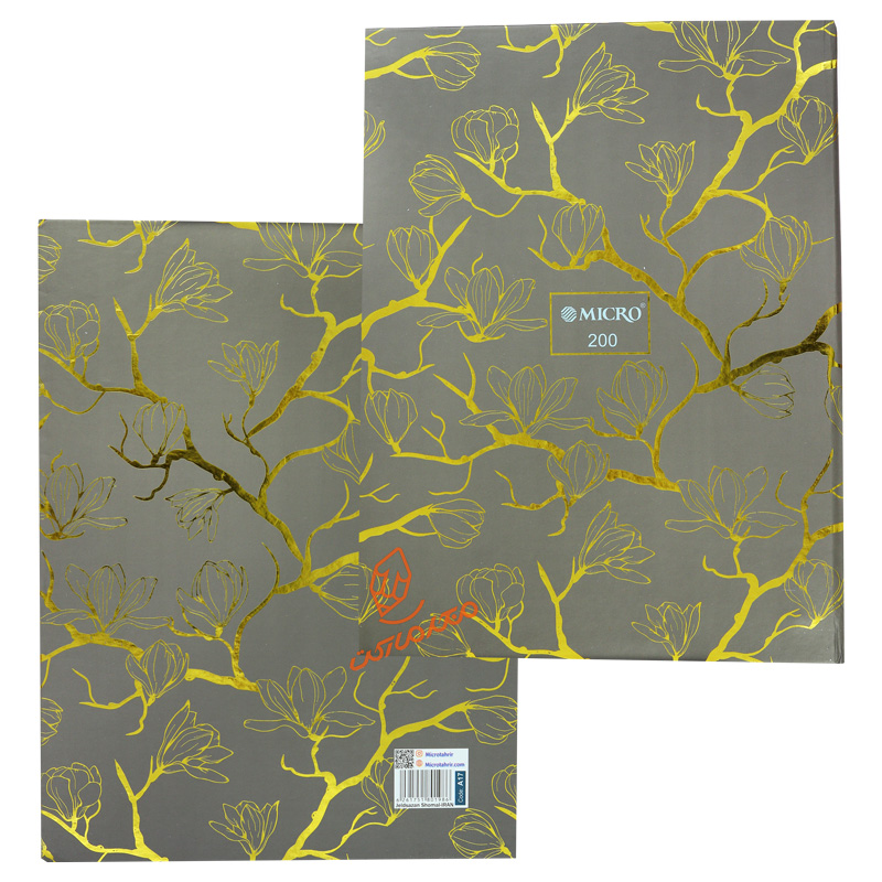 دفتر کلاسوری 200 برگ طرح طلاکوب A17 میکرو MICRO (3).jpg