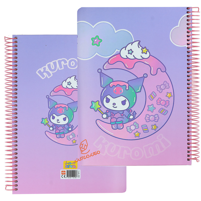 دفتر 100 برگ جلد سخت طرح کرومی کد 848 سویل SEVIL (8).jpg