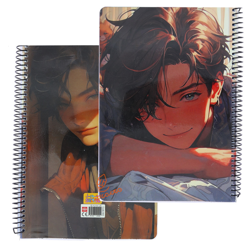 دفتر 80 برگ طرح فانتزی کیوت کد 843 سویل SEVIL (2).jpg