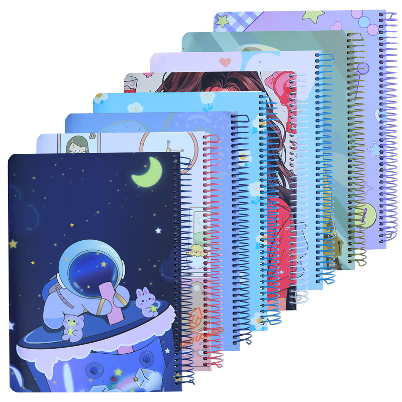 دفتر 100 برگ طرح فانتزی دخترانه کد 857 سویل SEVIL