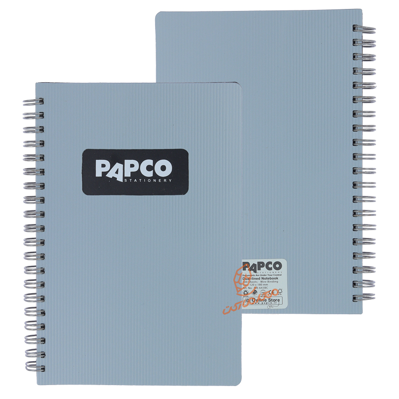 دفترچه 100 برگ 2 خط BC-643 پاپکو PAPCO (9).jpg