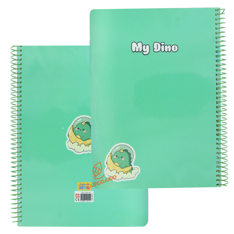 دفتر 100 برگ رنگی ساده کد 852 سویل SEVIL (9).jpg