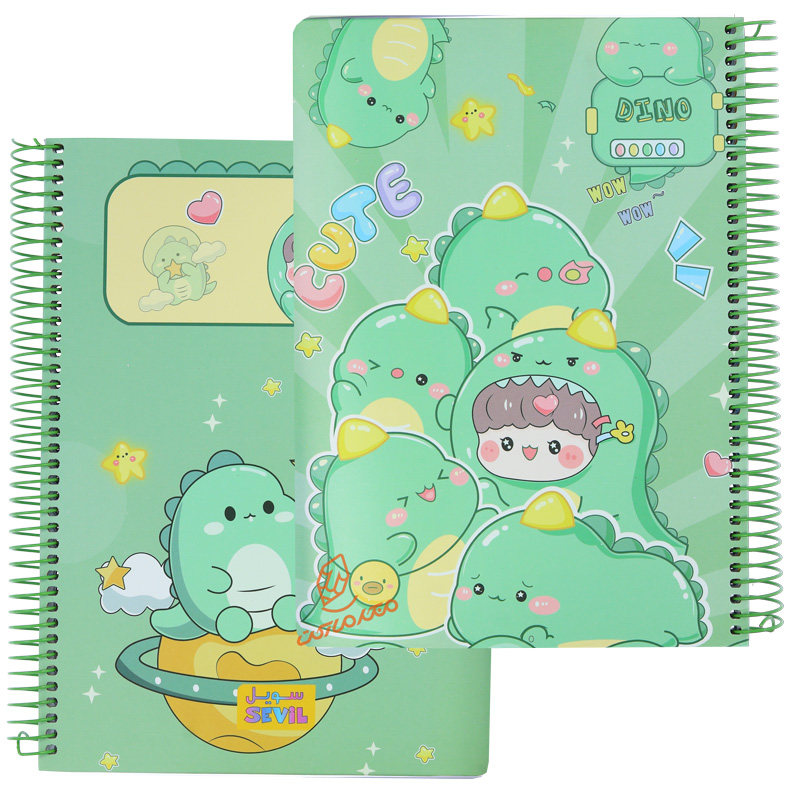 دفتر 100 برگ جلد سخت طرح کودکانه پاستلی کد 856 سویل SEVIL (10).jpg