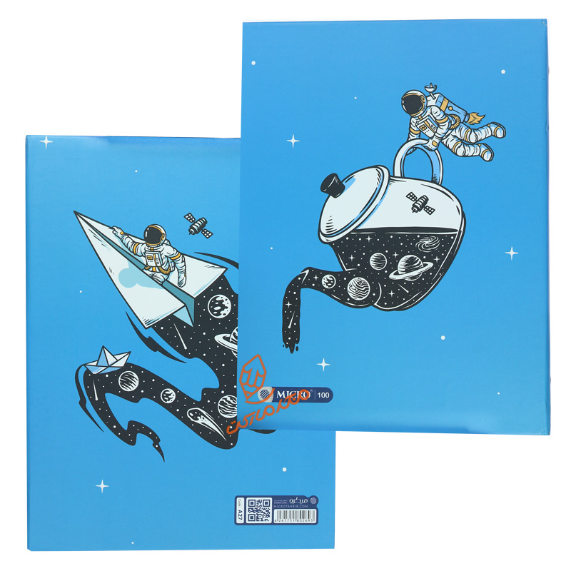 دفتر کلاسوری 100 برگ طرح ستاره ها A27 میکرو MICRO (4).jpg