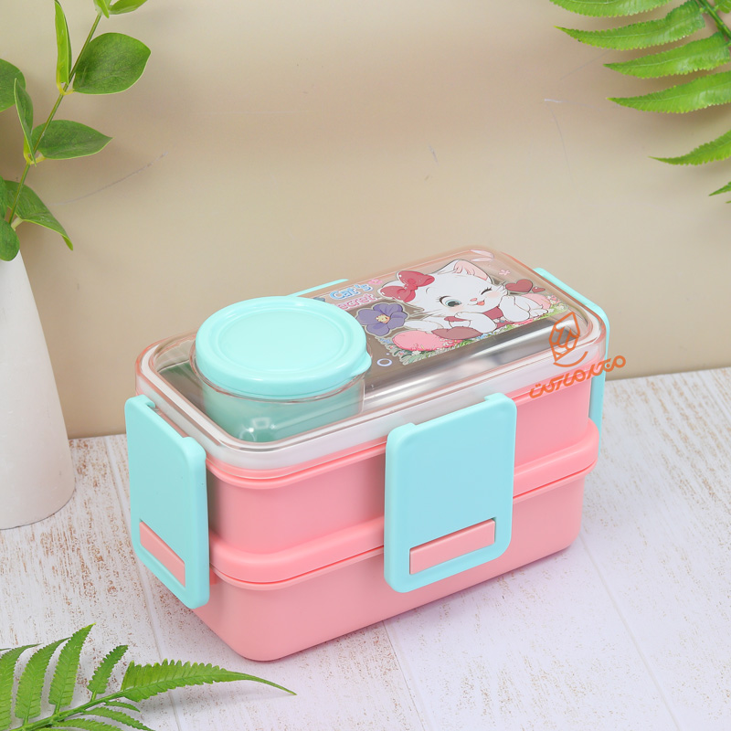 ظرف غذا 2 طبقه 500 میل داخل استیل کد 2641 (4).jpg