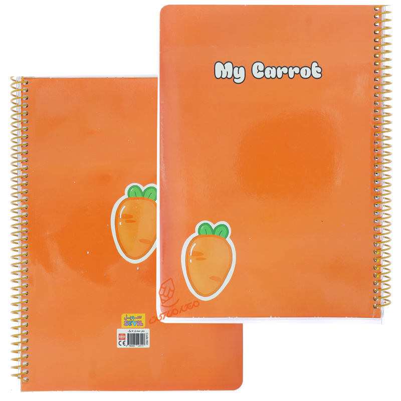 دفتر نقاشی 50 برگ رنگی ساده کد 850 سویل SEVIL (8).jpg