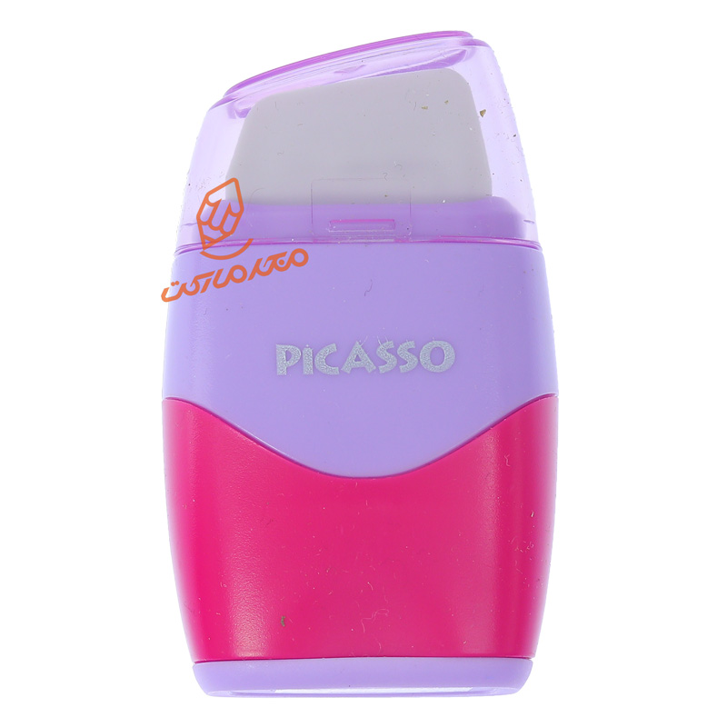 پاک کن تراش مخزن دار رنگی SH-120 پیکاسو PICASSO (2).jpg
