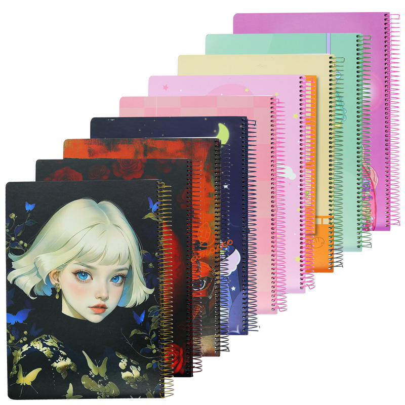 دفتر 100 برگ رحلی طرح انیمیشن کد 874 سویل SEVIL