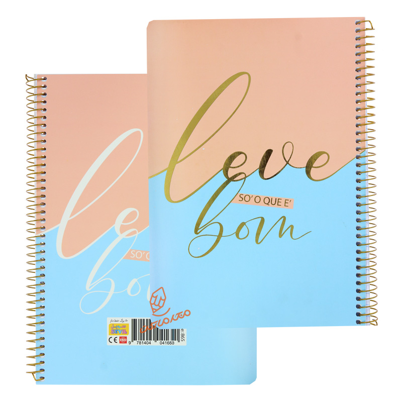 دفتر 80 برگ طرح فانتزی طلاکوب کد 865 سویل SEVIL (8).jpg