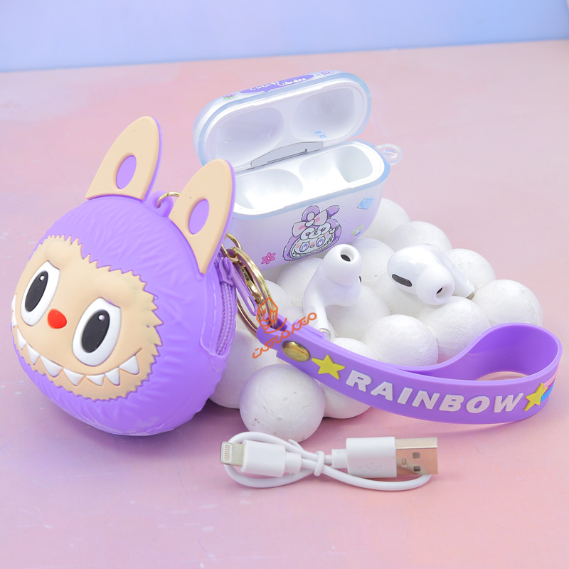 ایرپاد بلوتوثی همراه جاکلیدی طرح لبوبو TWS-12 (7).jpg