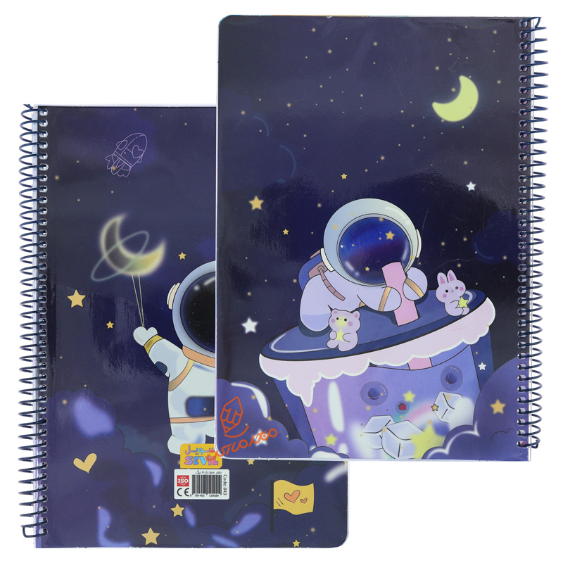 دفتر 80 برگ طرح فانتزی کیوت کد 843 سویل SEVIL (4).jpg