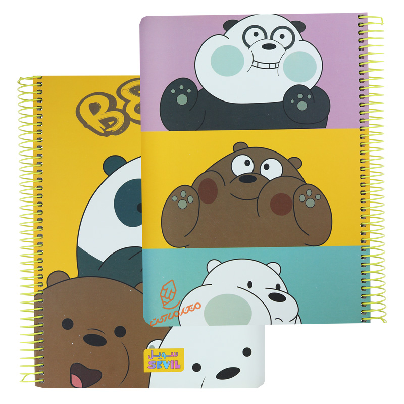 دفتر 100 برگ جلد سخت طرح انیمه کد 855 سویل SEVIL (8).jpg