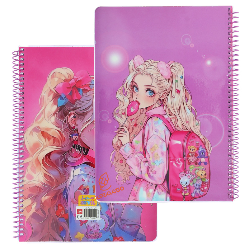 دفتر 50 برگ طرح انیمیشن کد 842 سویل SEVIL (9).jpg
