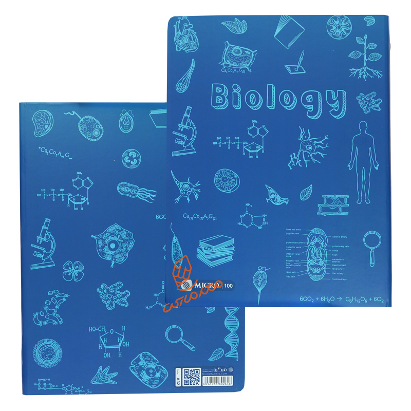 دفتر کلاسوری 100 برگ طرح علم زیست A32 میکرو MOCRO (7).jpg