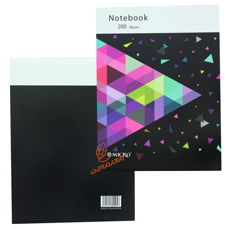 دفتر کلاسوری 200 برگ طرح دار A3 میکرو MICRO.jpg