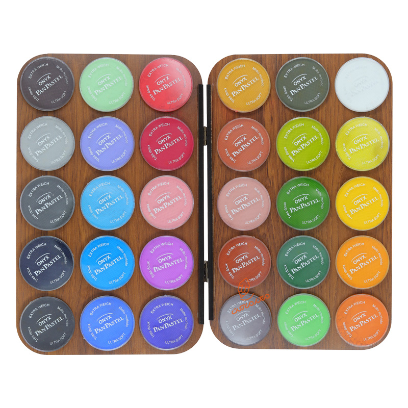 پن پاستل 30 رنگ جعبه چوبی اونیکس ONYX (3).jpg