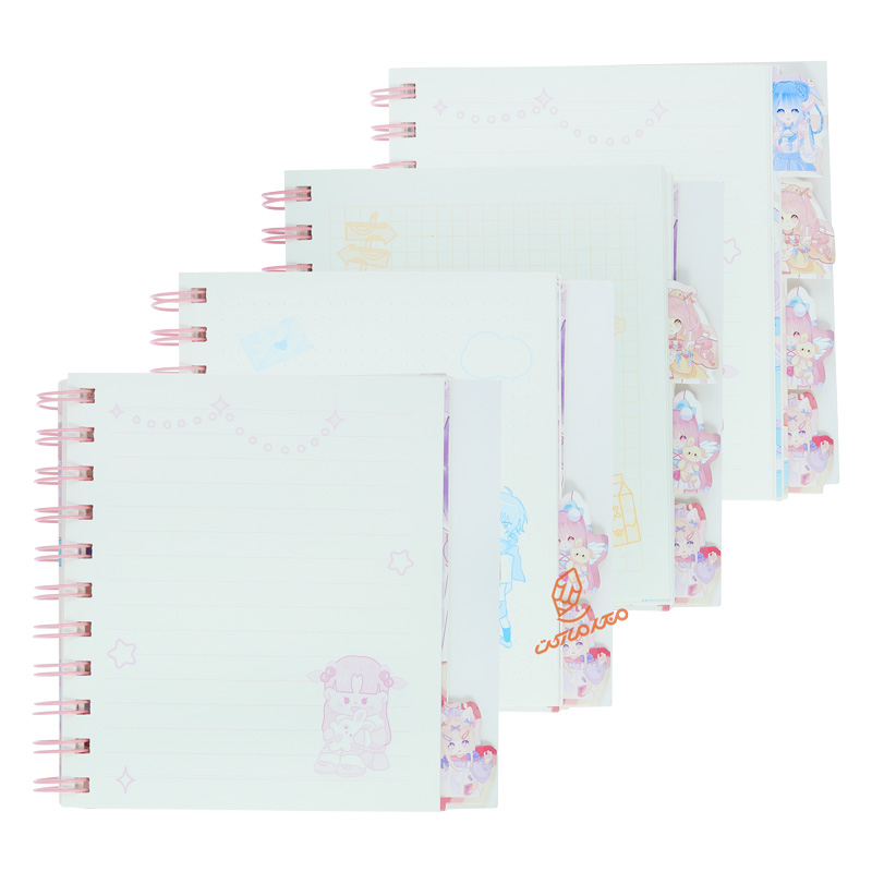 دفترچه طرح برجسته فانتزی طرح انیمه ZH-95-04 (4).jpg