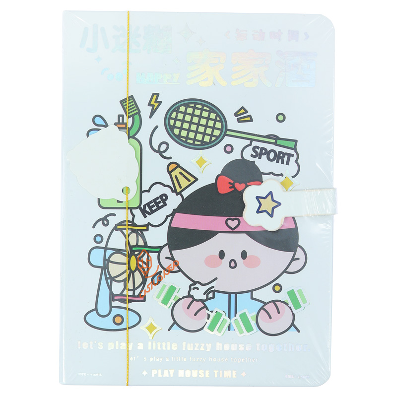 دفترچه  فانتزی طرح ZH-35-241  HAPPY GIRL (6).jpg