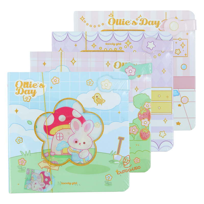 دفترچه طرح برجسته فانتزی طرح ZH-96-01 LOVELY GIRL