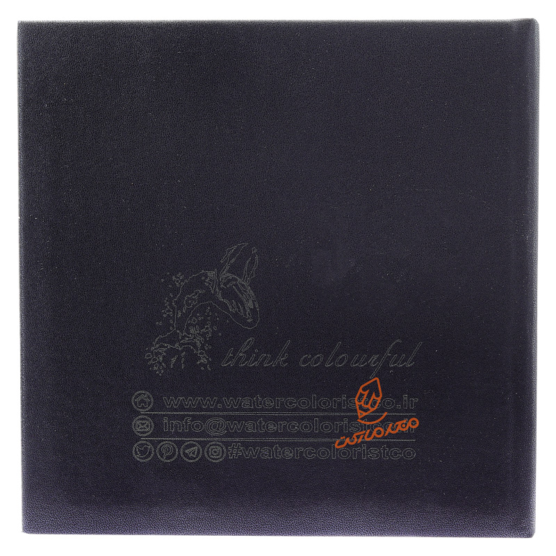 دفترچه بلوک آبرنگ کلد پرس 1919 (300 گرم-جلد چرمی ) واترکالریست (2).jpg