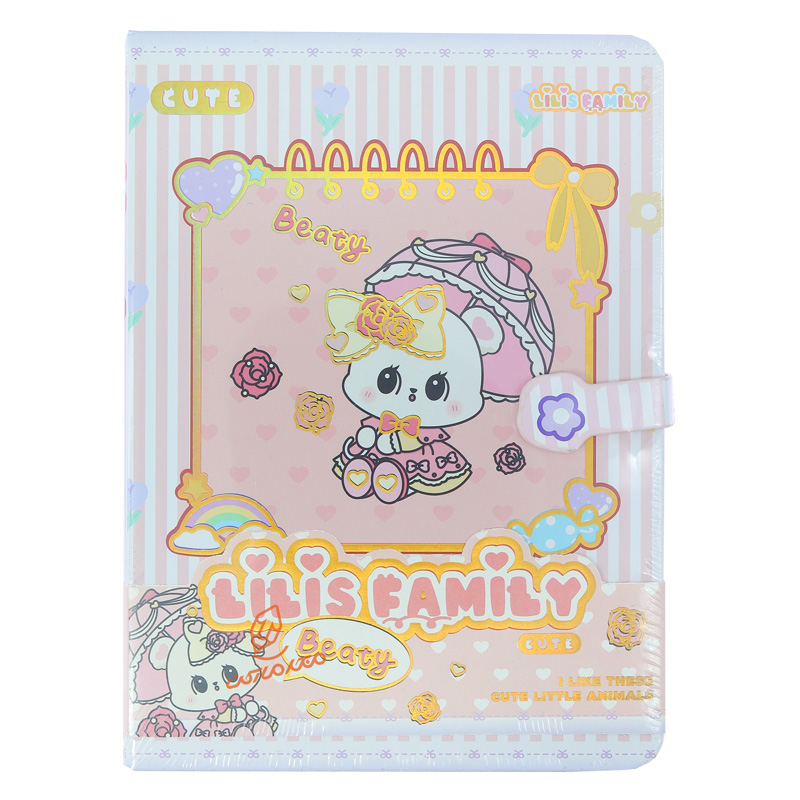 دفترچه طرح برجسته فانتزی طرح ZH-35-272 LILIS FAMILY (6).jpg