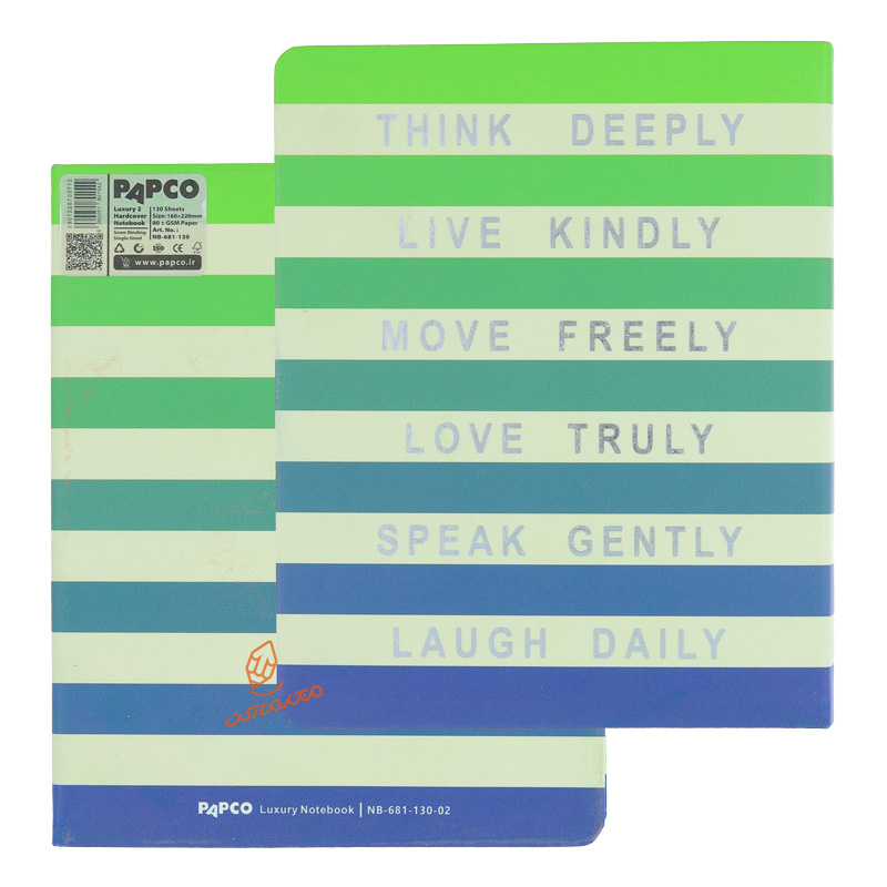 دفتر 130 برگ A5 مدل لاکچری NB-681 پاپکو PAPCO (2).jpg