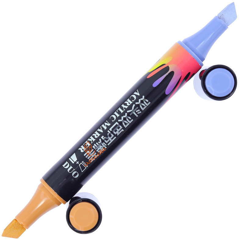 ماژیک اکریلیک 2 سر تخت مدل پاستلی  CS-H914 (5).jpg