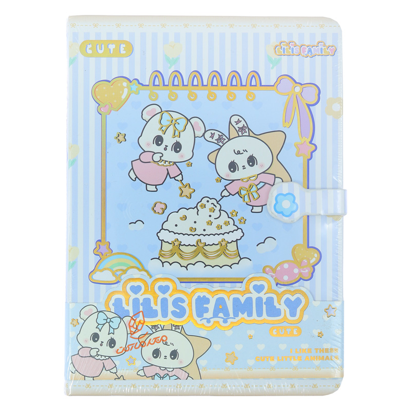 دفترچه طرح برجسته فانتزی طرح ZH-35-272 LILIS FAMILY (2).jpg