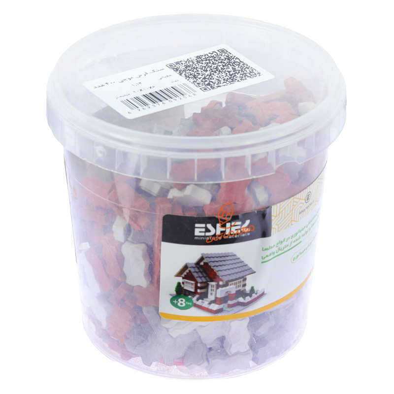 ماکت سنگ فرش موجی 400 عددی اشل ESHEL