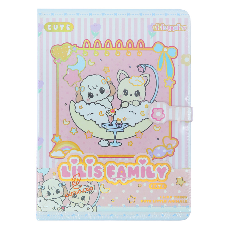 دفترچه طرح برجسته فانتزی طرح ZH-35-272 LILIS FAMILY (5).jpg