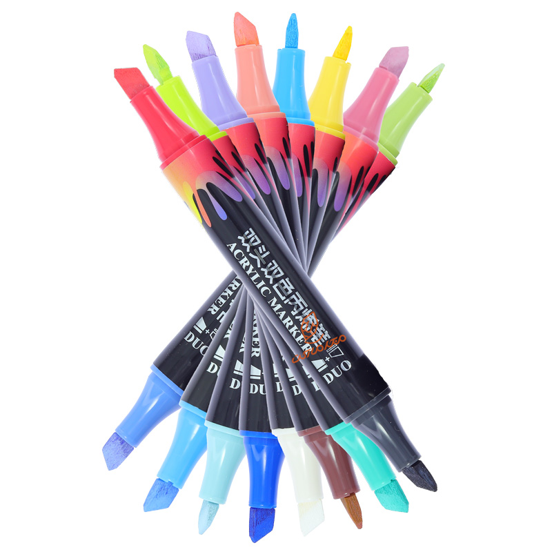 ماژیک اکریلیک 2 سر تخت CS-H912