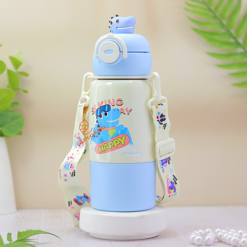 فلاسک 480 میل فانتزی طرح گربه بازیگوش H-298 (2).jpg