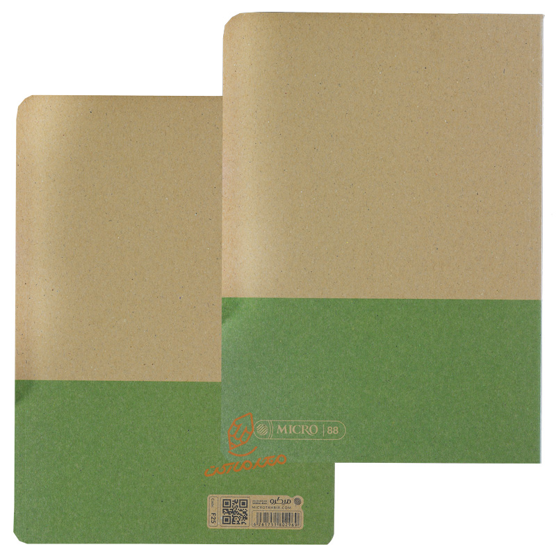 دفتر کرافت خط دار 80 برگ F25 میکرو MICRO (10).jpg